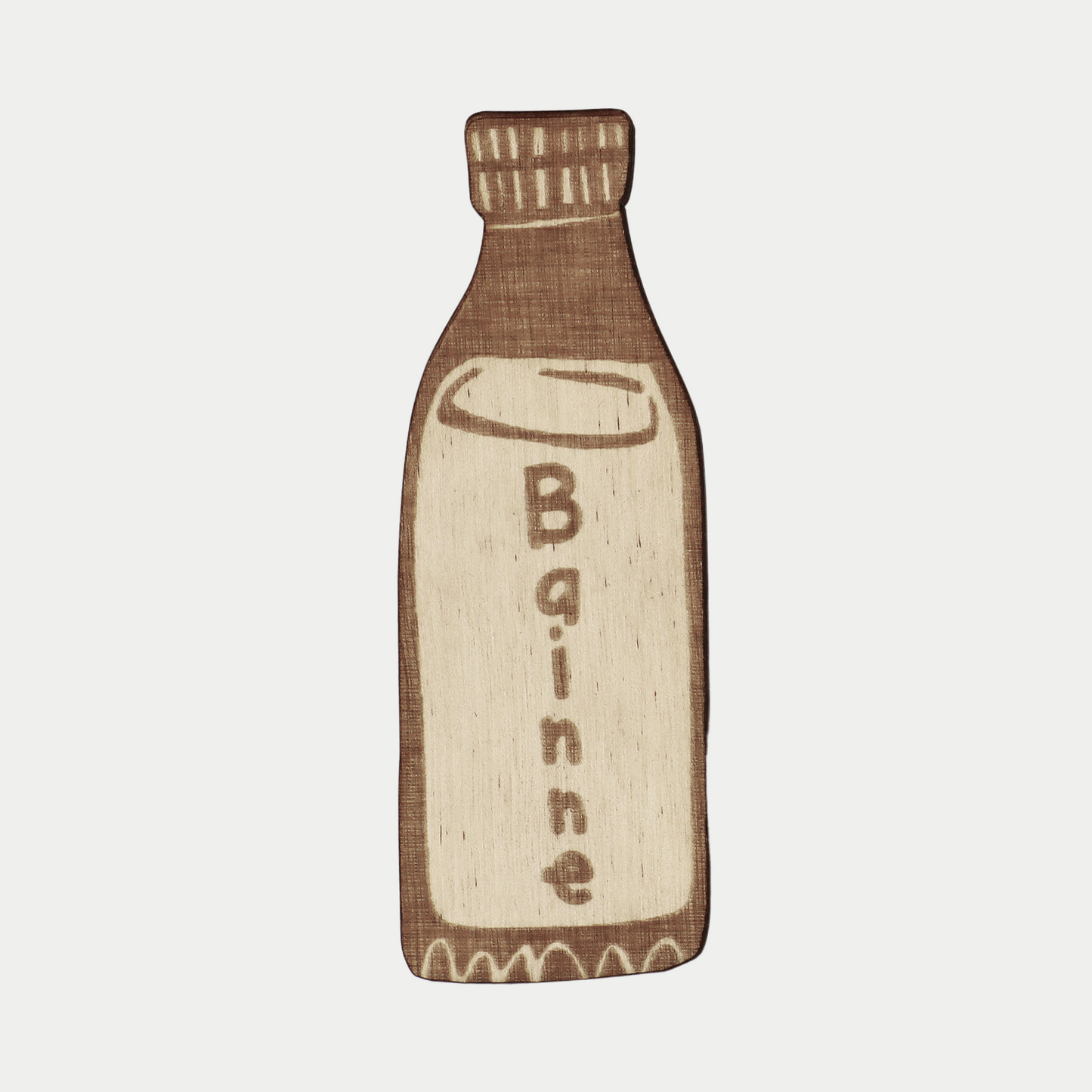 'Bainne' Milk Bottle Magnet