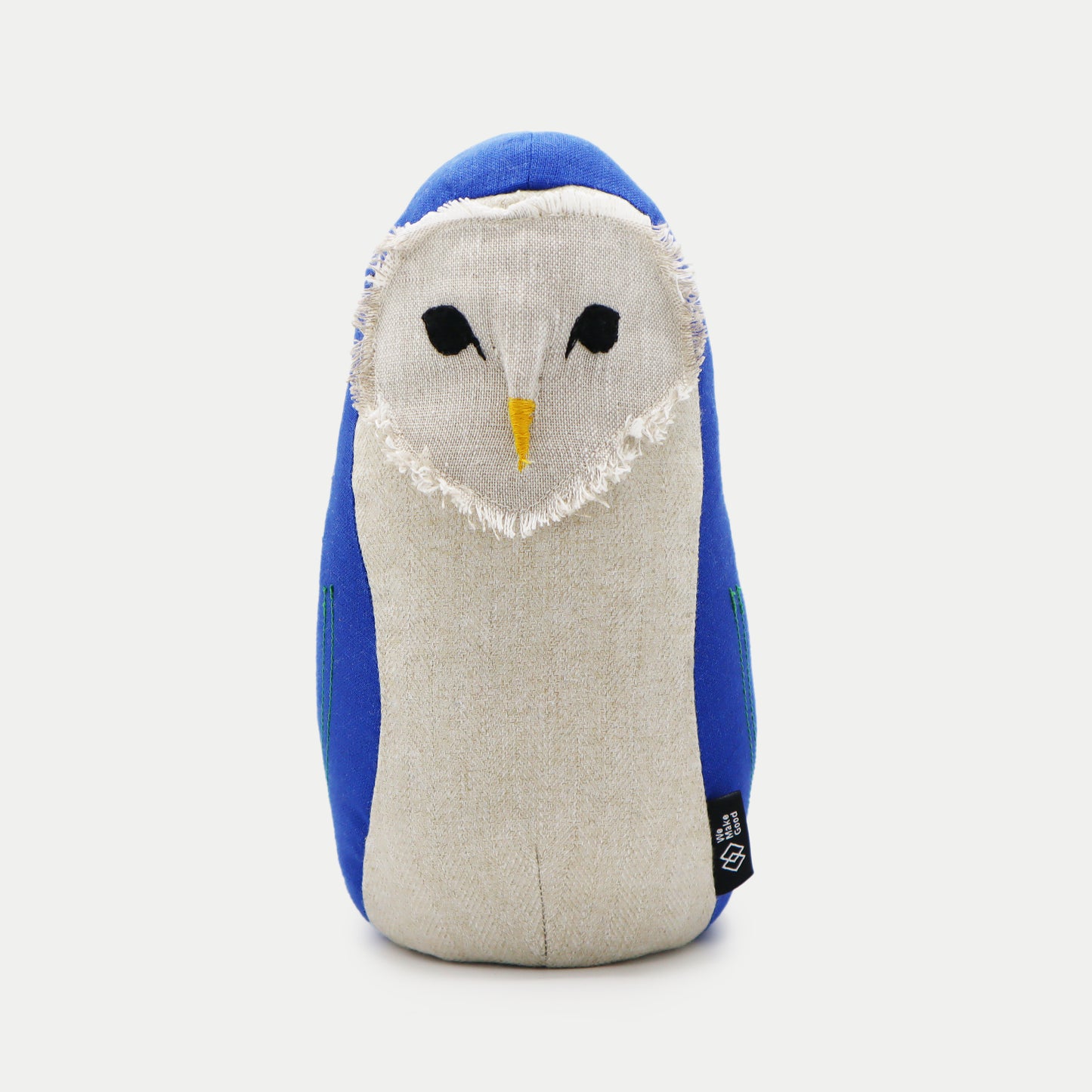 Owl Door Stop Blue