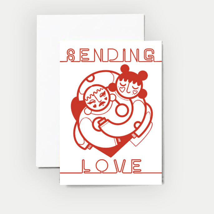 Sending Love - Greeting Card
