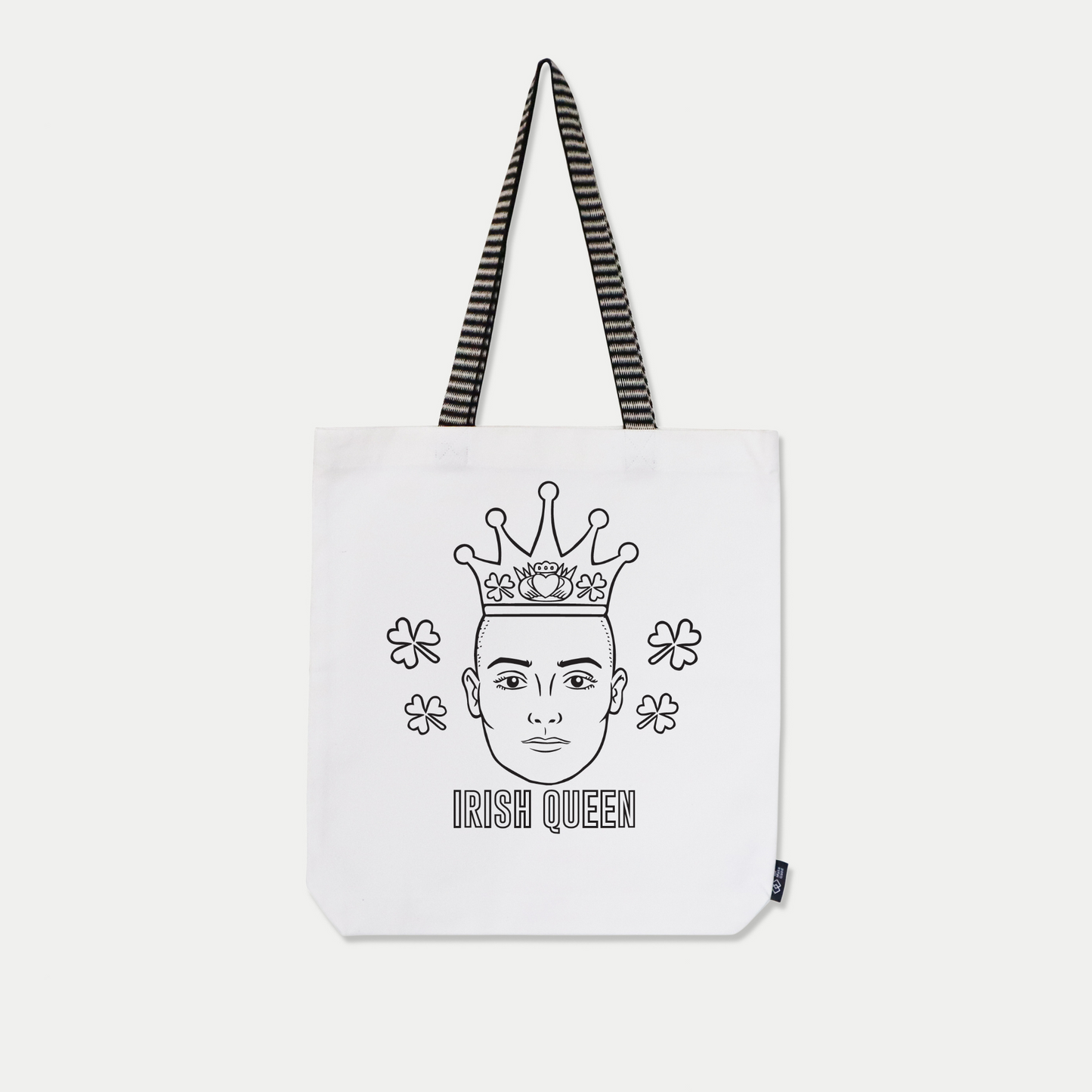 Sinead O'Connor Screen Printed Tote Bag & Paint Kit