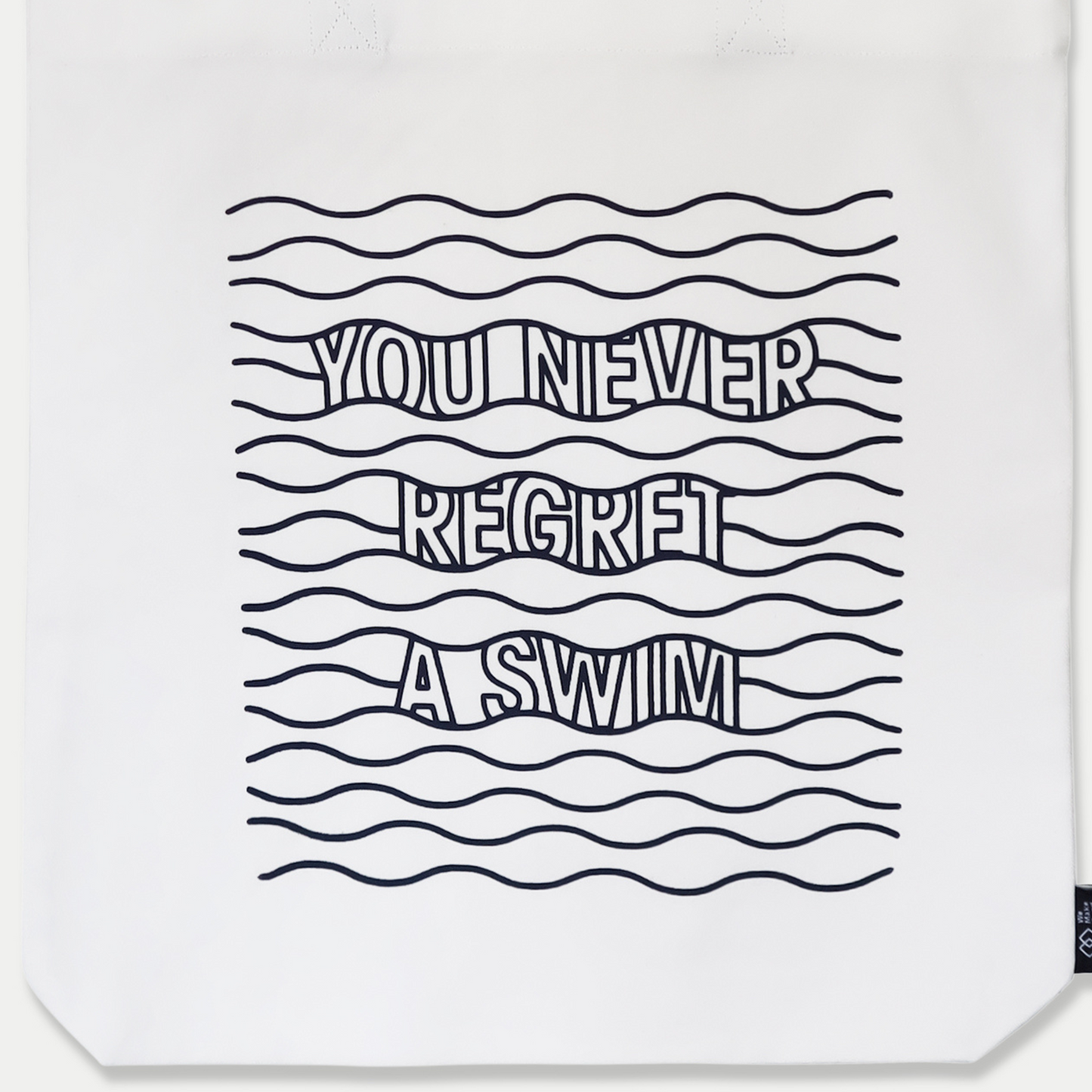 Never Regret a Swim tote