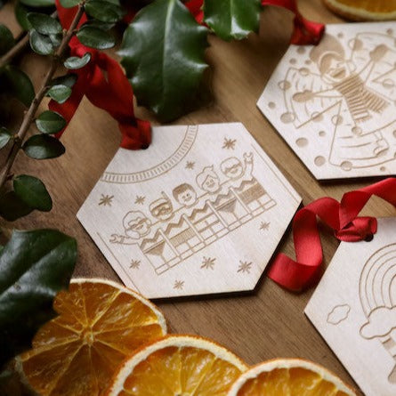 '5 Homemade Jumpers' 12 DAYS Christmas Decoration