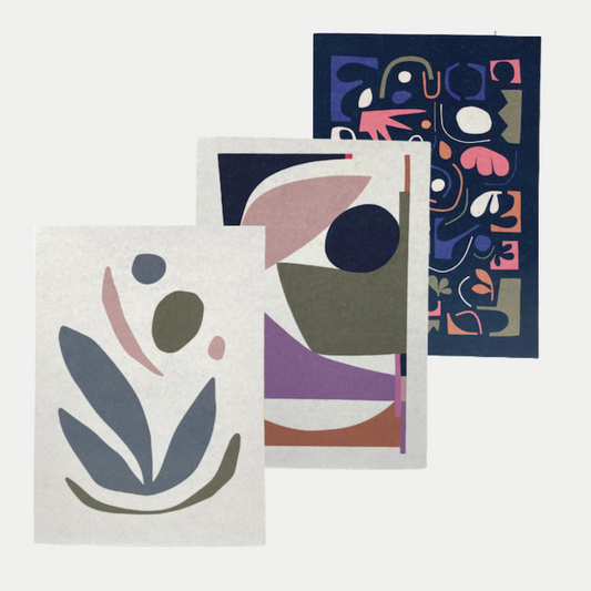 Maluda Greeting Cards: Set of 3