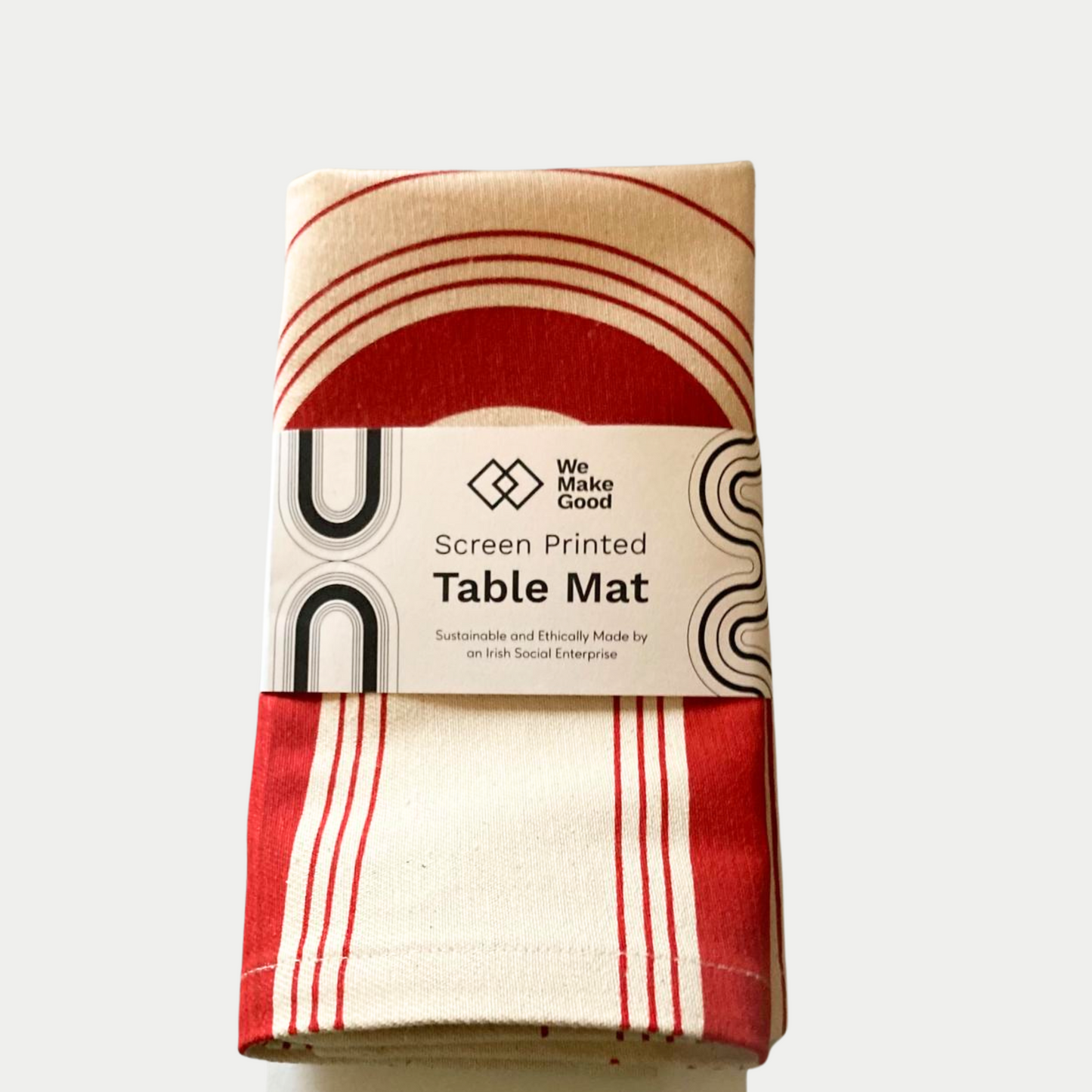 Screen Printed Table Mats - Set of Two