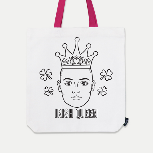 Sinead O'Connor  Screen Printed Tote Bag & Paint Kit