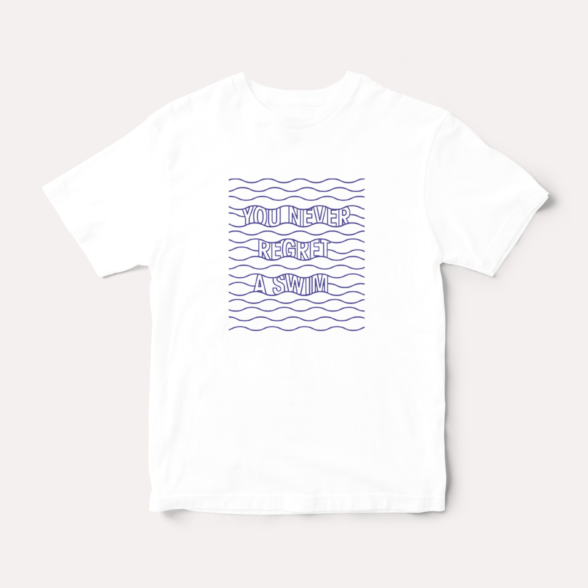 Swimming T-Shirt - White – We Make Good