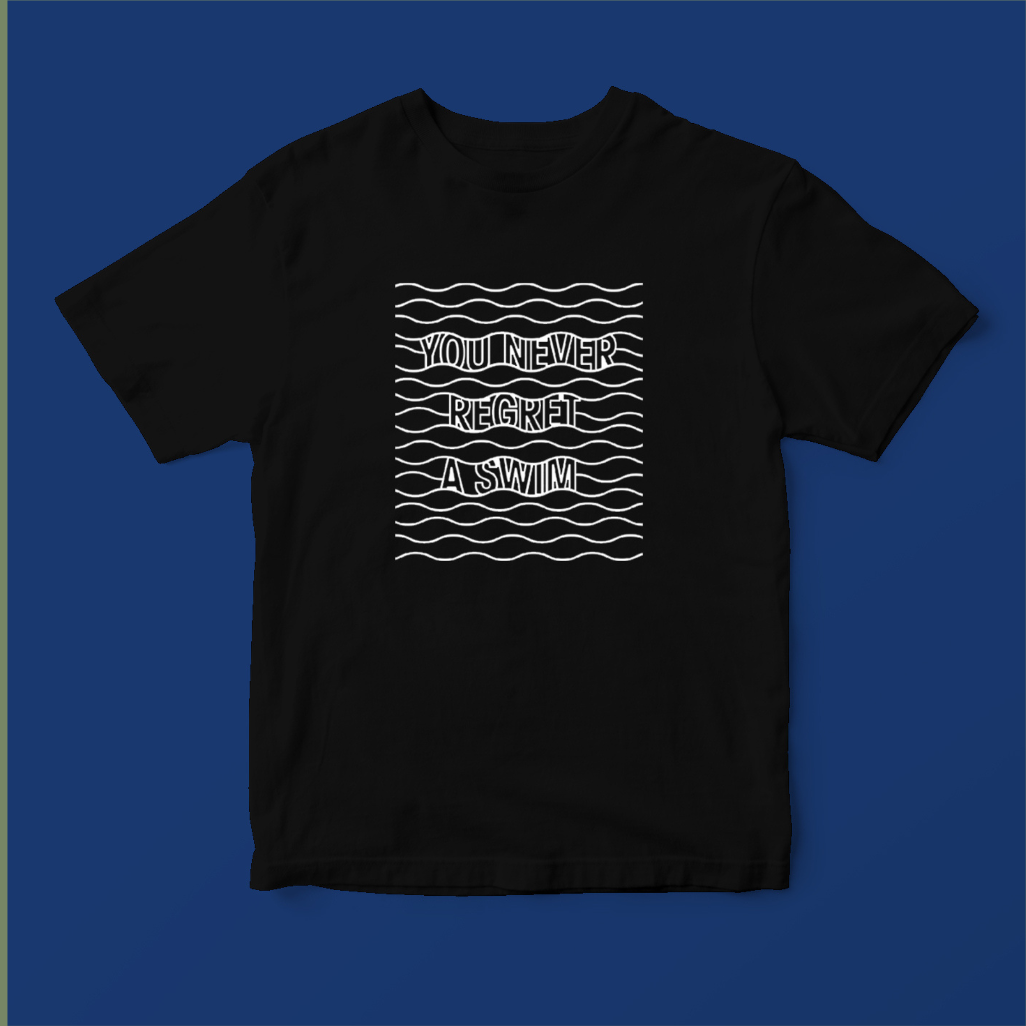 Swimming T-Shirt - Black – We Make Good