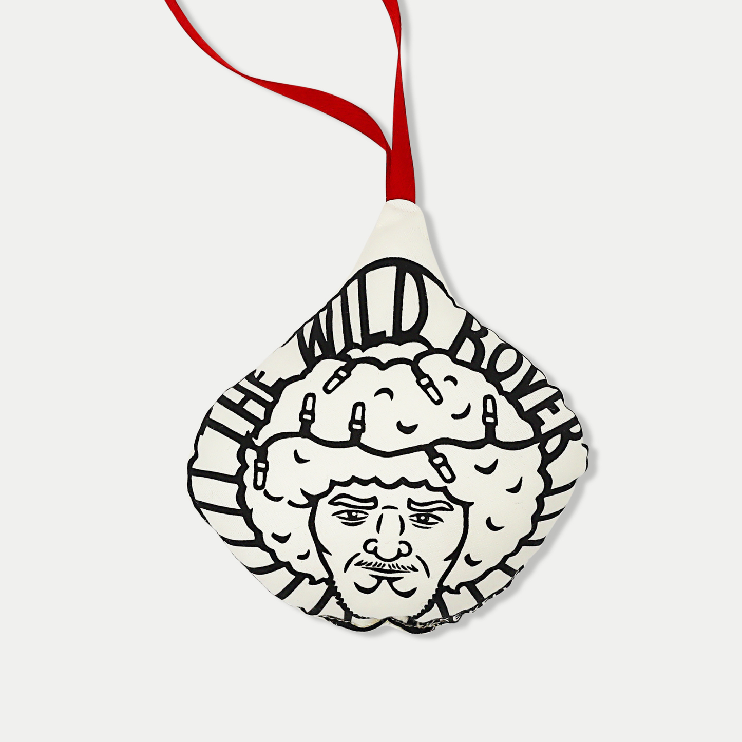 Luke Kelly Screen Printed Decoration