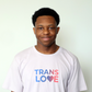 Trans Love T-Shirt- Dusty Purple
