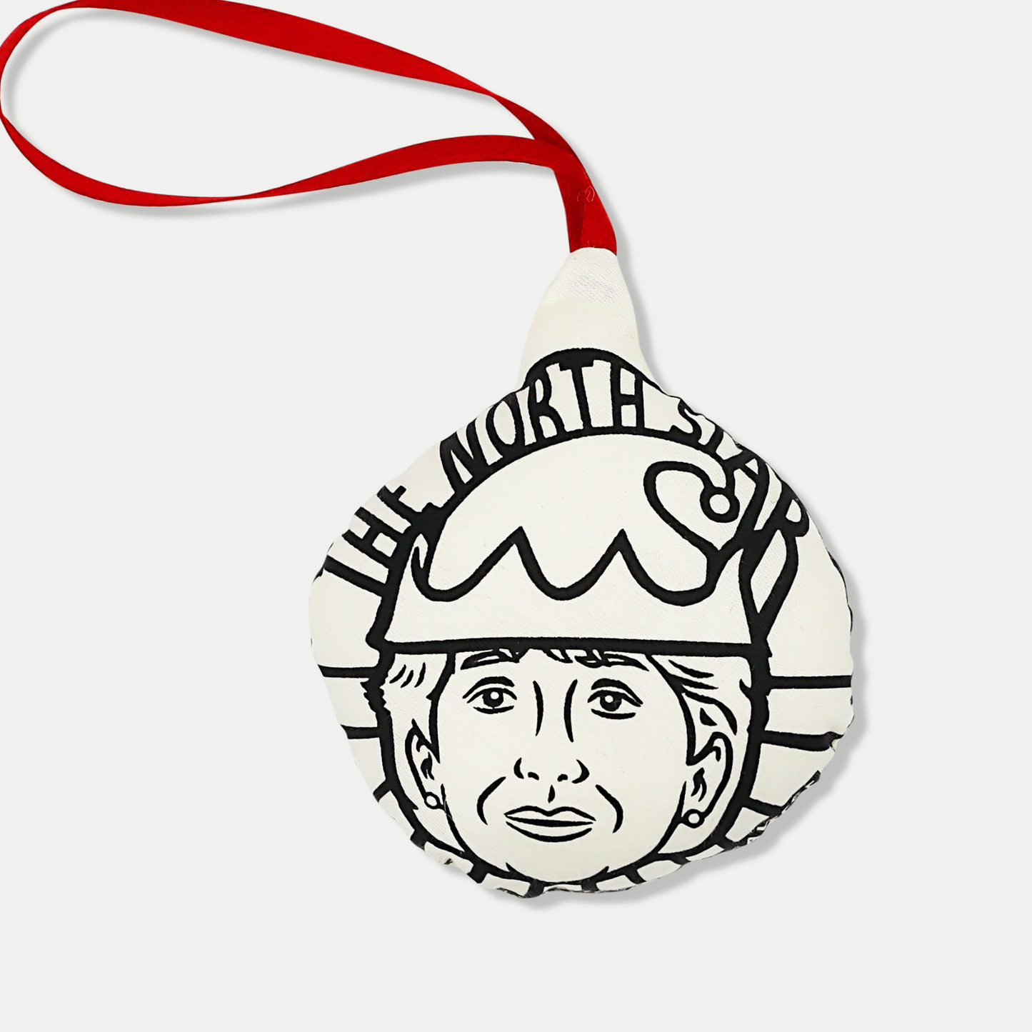 Mary McAleese Printed Christmas Decoration