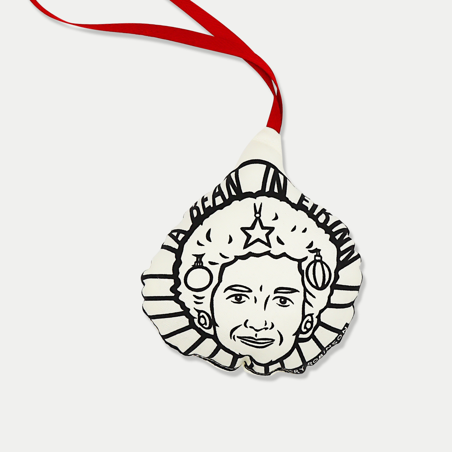 Mary Robinson Printed Christmas Decoration