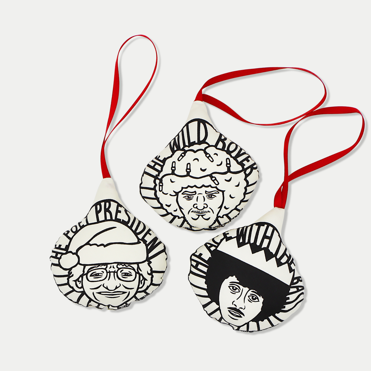 Luke Kelly Screen Printed Decoration