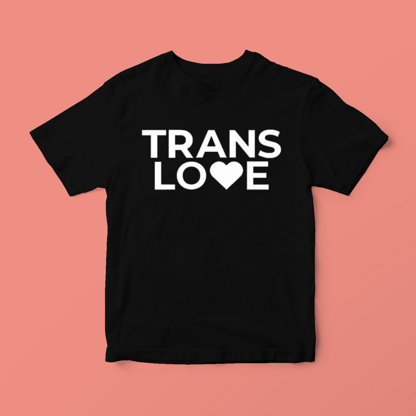 Trans Love T-Shirt- Black