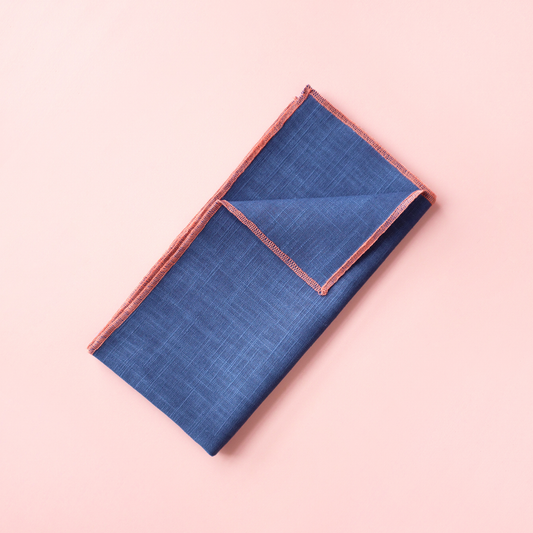 Wild Blueberry Linen Napkins