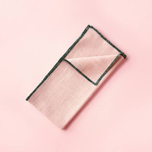 Rhubarb Linen Napkins