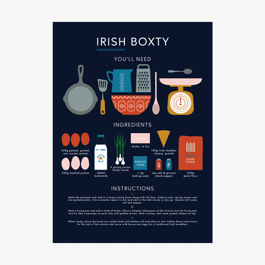 Irish Boxty Art Print