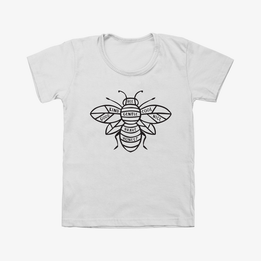 'Bee Kind' Children's T-shirt Kit (Paint Your Own)