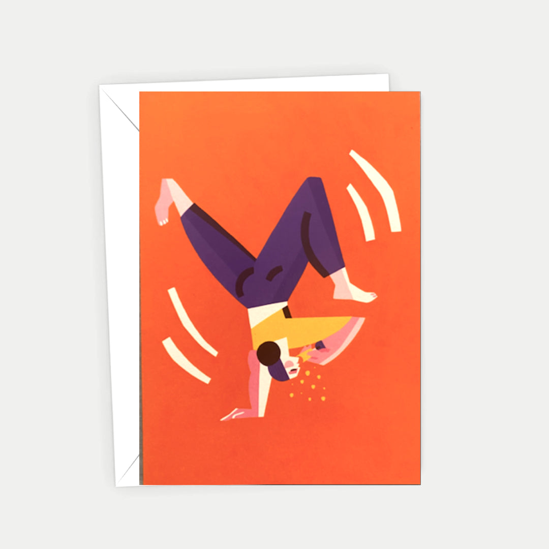 The Acrobat - Greeting Card