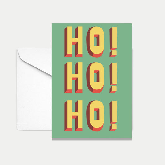 Ho! Ho! Ho! - Christmas Card