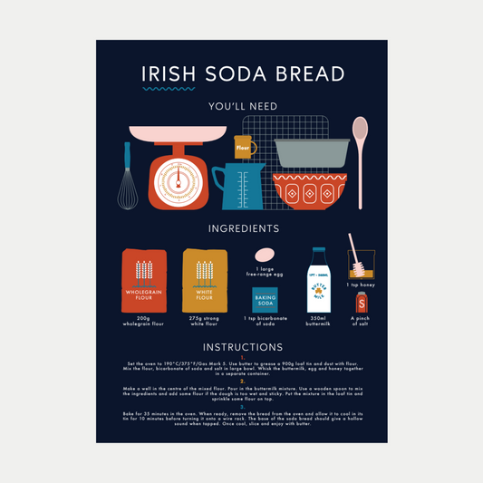 Irish Soda Bread Art Print