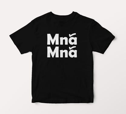 Mná Mná  T-Shirt - Black