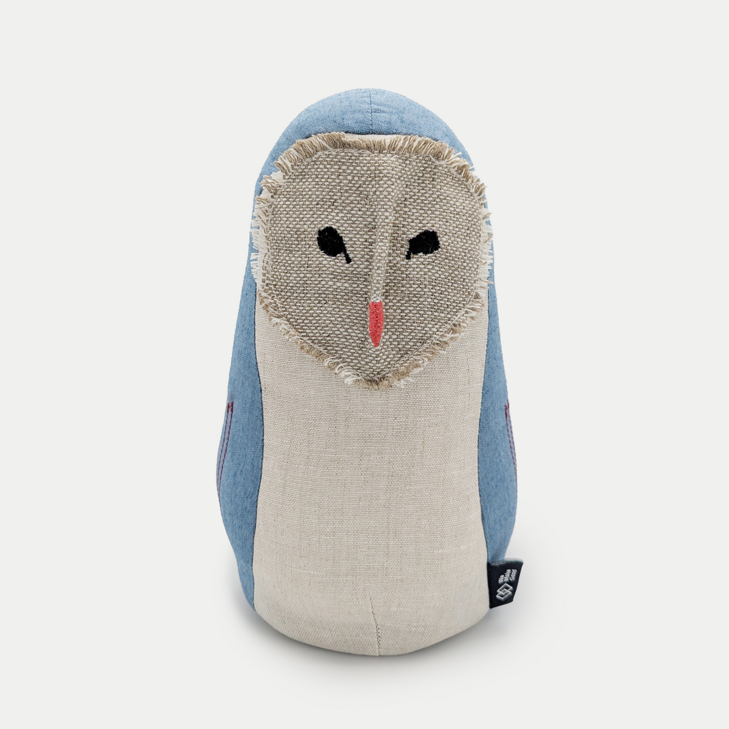 Owl Door Stop Blue