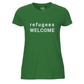 'Refugees Welcome' T-Shirt - Green
