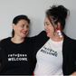 'Refugees Welcome' T-Shirt - Black