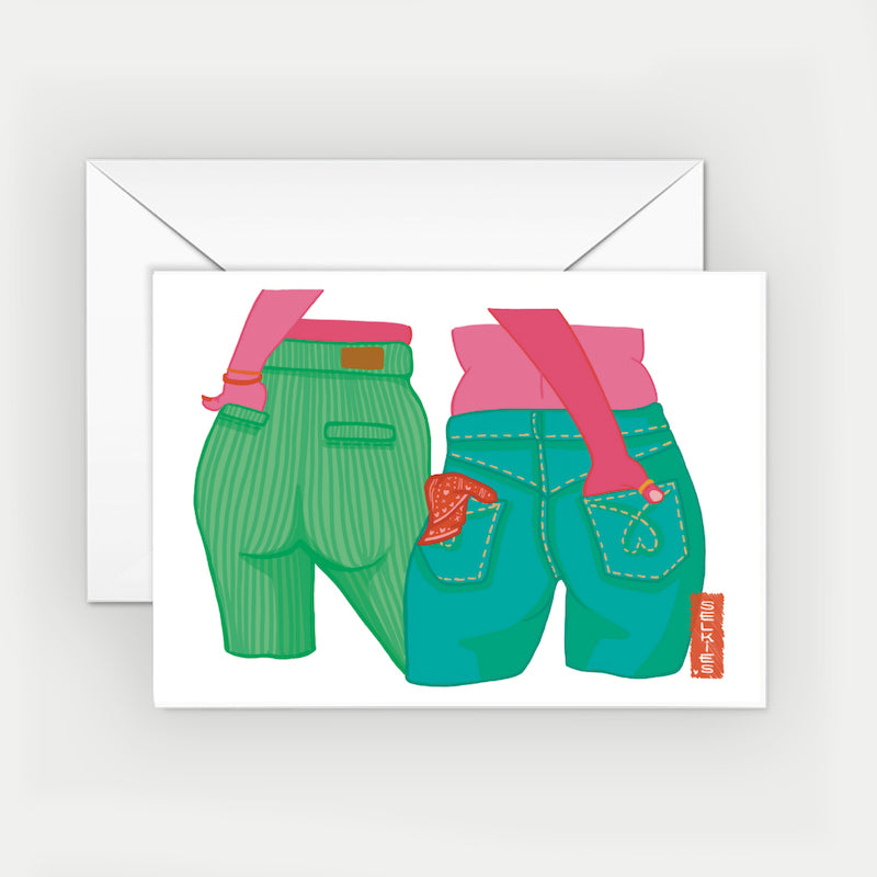 Lovers - Greeting Card