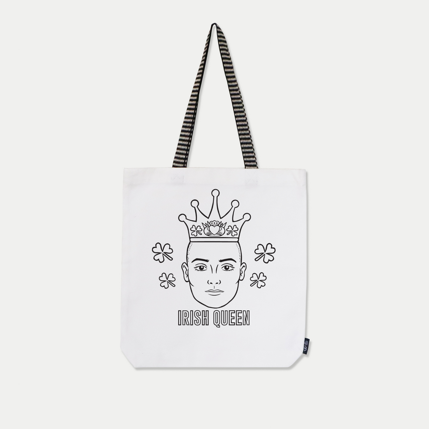 Sinead O'Connor  Screen Printed Tote Bag & Paint Kit