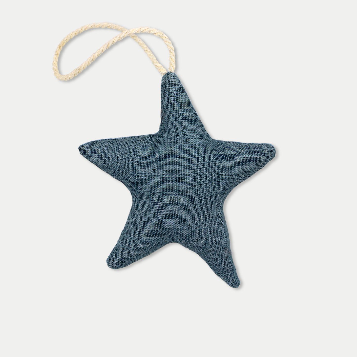 Linen Star Christmas Decoration