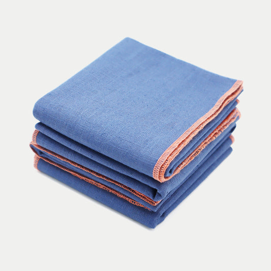 Wild Blueberry - Linen Napkin Set