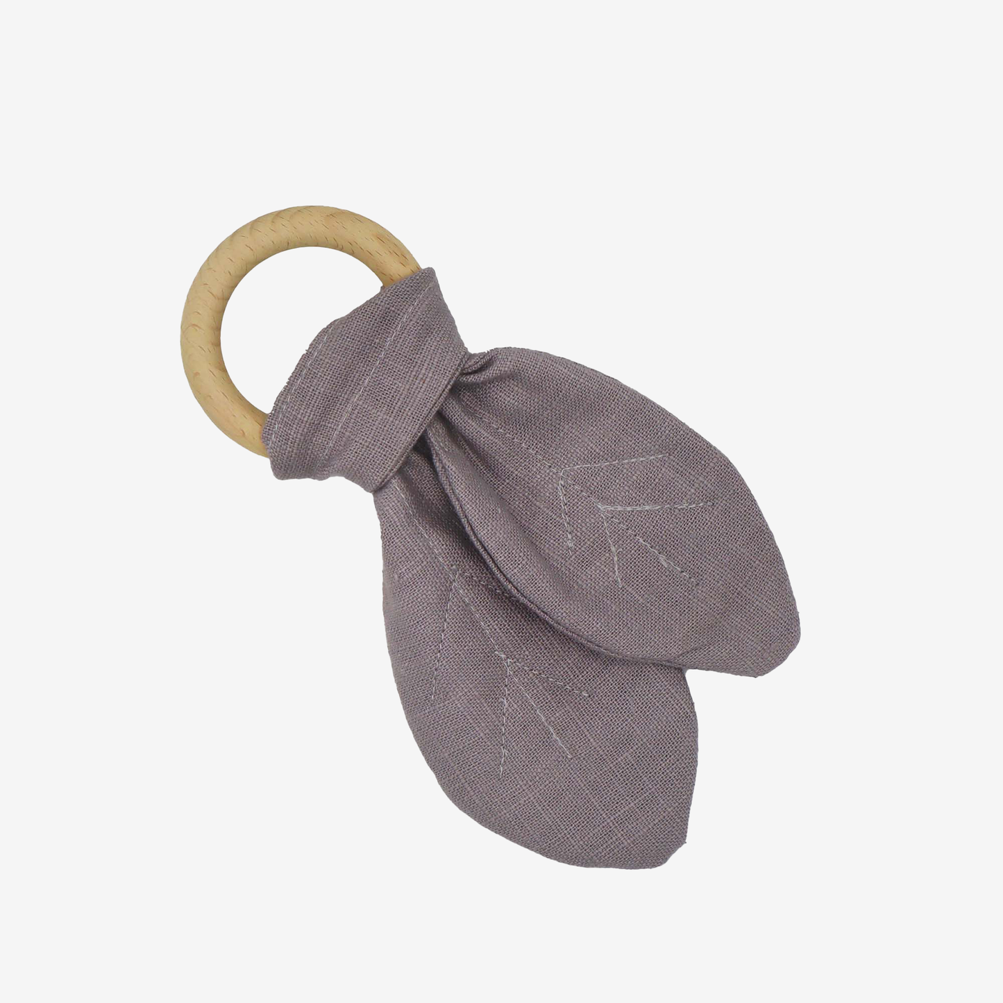Baby Teething Ring with Linen