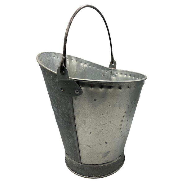 Galvanised Scuttle Bucket