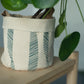 Canvas Printed Basket - Small