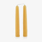 Dipped Beeswax Candles - 2 pack, 20cm