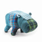 Handmade Stuffed Toy Hippo
